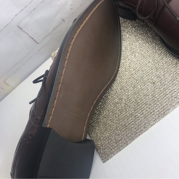 NIB: Stacy Adams : mens Cap Toe Leather Oxford: size11.5 - Picture 6 of 12